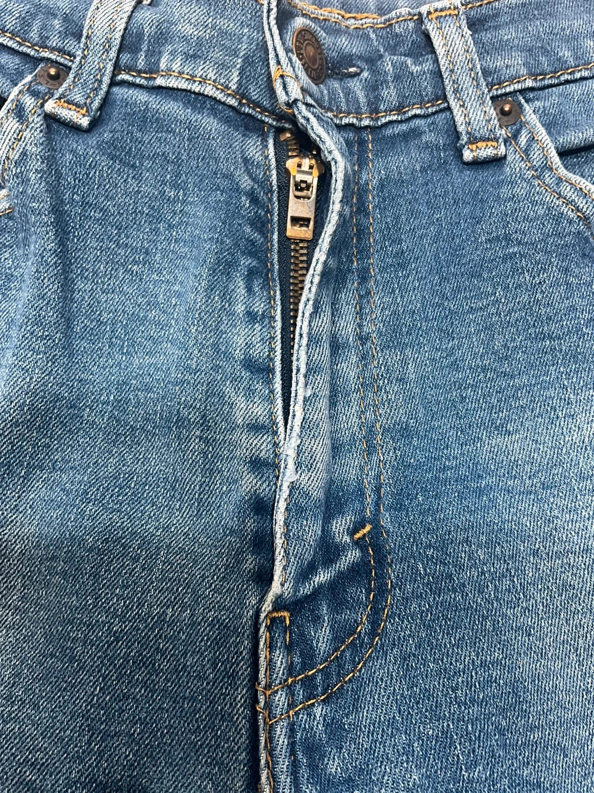Jean Levi's Straight W34 L34 Vintage Bleu Délavé – photo 5